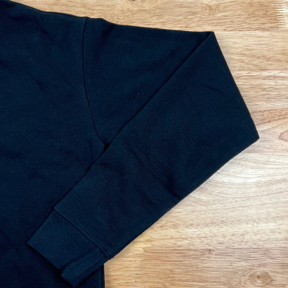 Wild Fable Women's Black Cropped Long Sleeve Hoodie - Size XS - NWT - Picture 4 of 8